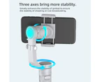 HQ3 Handheld Gimbal Stabilizer Anti-shake 3-Axis Ultra Lightweight Mobile Phone Gimbal Stabilizer Camera Shooting Holder for Android