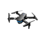 KY910 Mini Drone Foldable 4K Highly Clear Camera Fixed Height Quadcopter Helicopter Boys Toy for Outdoor-Black C