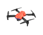 K3 Drone Foldable 4K Pixel One-Key Return Four Channels Aerial Photography RC Helicopter Quadcopter for Outdoor-Orange A
