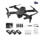 K5 Mini Drone Foldable 4K Pixel Six-axis Gyroscope 20 Mins Flight Time RC Quadcopter for Outdoor-Black F