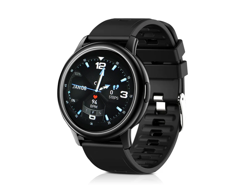 S27 Smart Watch 1.3inch Full Touch IP68 Waterproof Fitness Smartwatch Heart Rate Sleep Blood Pressure Oxygen Monitor Watch for Men Women