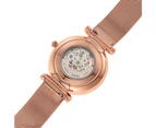 Fossil Women's 28mm Carlie Mini Stainless Steel Mesh Watch - Rose Gold