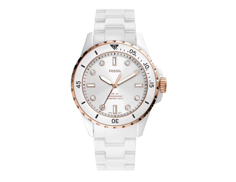 Fossil FB-01 White Watch CE1107