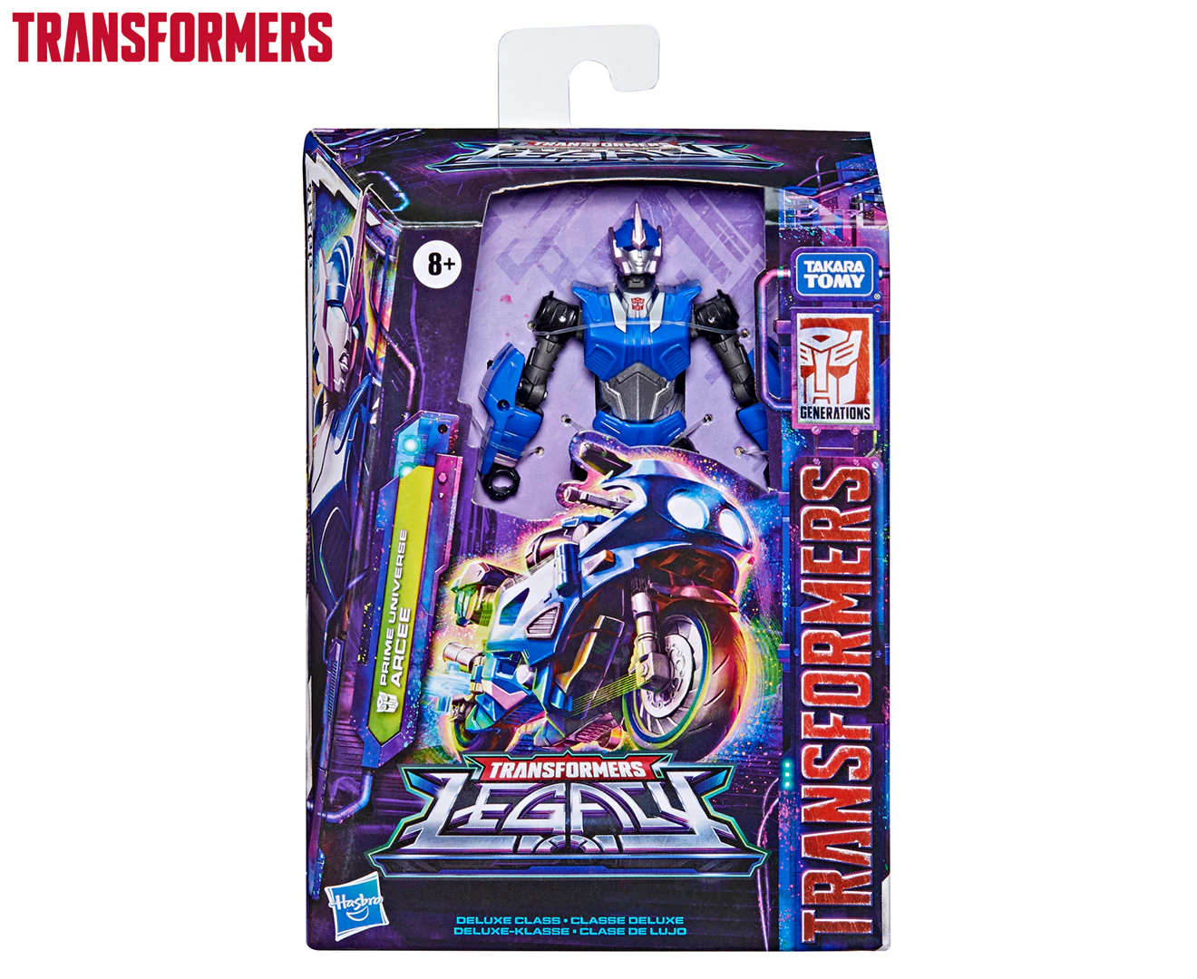 Transformers: Generations Legacy 5.5" Prime Universe Arcee Deluxe Action Figure