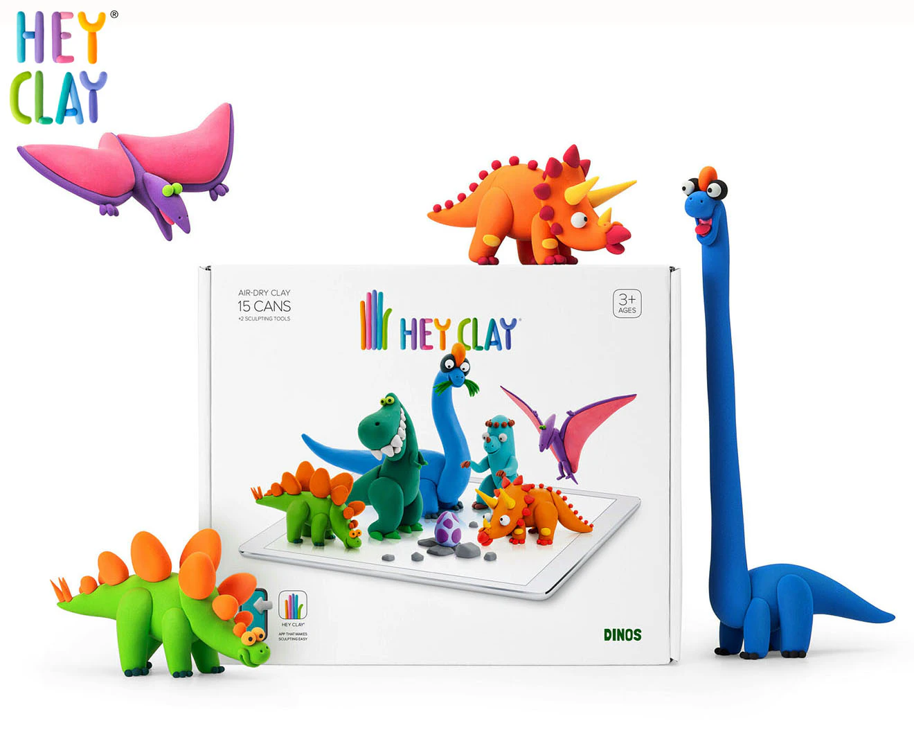 15pc Hey Bugs Dino Educational Fun Play Toy Set Kids/Children Toddler 3y+