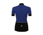 Santini Women's Brio Short Sleeve Women's Jersey - Dark Blue