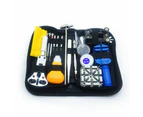 21pcs Watch Opener Hand Watchmakers Remover Repair Tool Kit Set with case