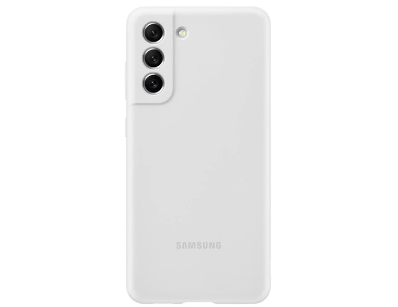 Samsung Silicon Protective Case (Suits Galaxy S21 FE) - White