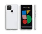 Spigen Genuine SPIGEN Ultra Thin Fit Exact Slim Hard Cover for Google Pixel 5 Case - White