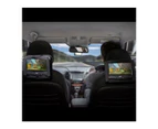 Laser Portable DVD Player w/ Dual 9" Screens Headphones/Car Headrest Case