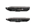Laser Portable DVD Player w/ Dual 9" Screens Headphones/Car Headrest Case