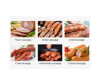 7L Manual Horizontal Sausage Filler Stuffer Maker Stainless Meat Press