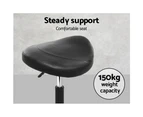 Artiss Salon Stool Saddle Swivel Chair