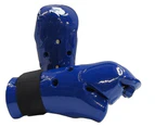 Foam Sparring Gloves | Hand Protector Guards - Blue