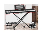 Alpha 88 Keys Electronic Piano Keyboard Digital Electric w/ Stand Sustain Pedal