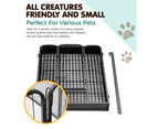 i.Pet 40" 8 Panel Dog Playpen Pet Exercise Cage Enclosure Fence Play Pen