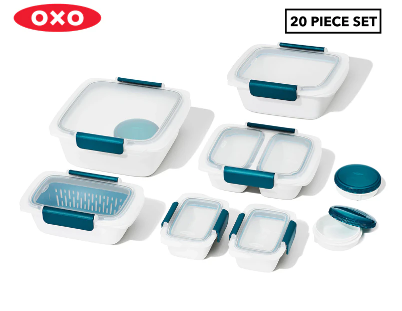 OXO Good Grips 20-Piece Prep & Go Container Set