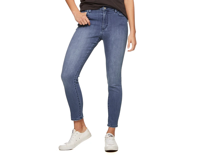 Riders by Lee Women's Mid Ankle Skimmer Jeans - Vacation Blue