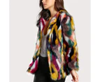 Lookbook Womens Winter Luxury Faux Fur Coat Warm Plush Cardigan Jacket