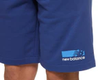 New Balance Men's Sport Bold Logo Short - Blue