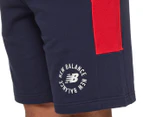 New Balance Men's Sport Logo Short - Navy/Red