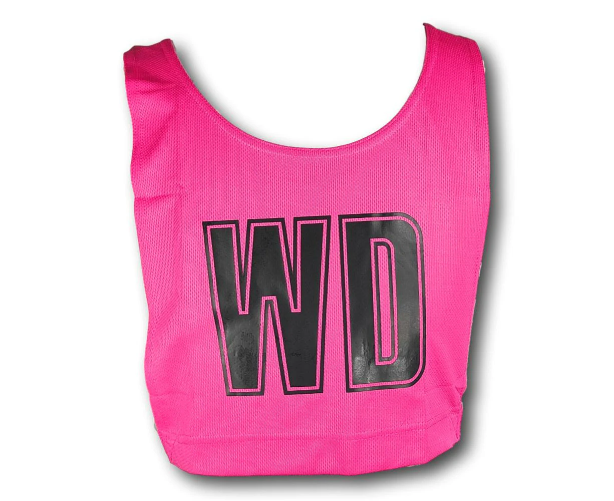 Buffalo Sports Netball Bib Set Pink/Black