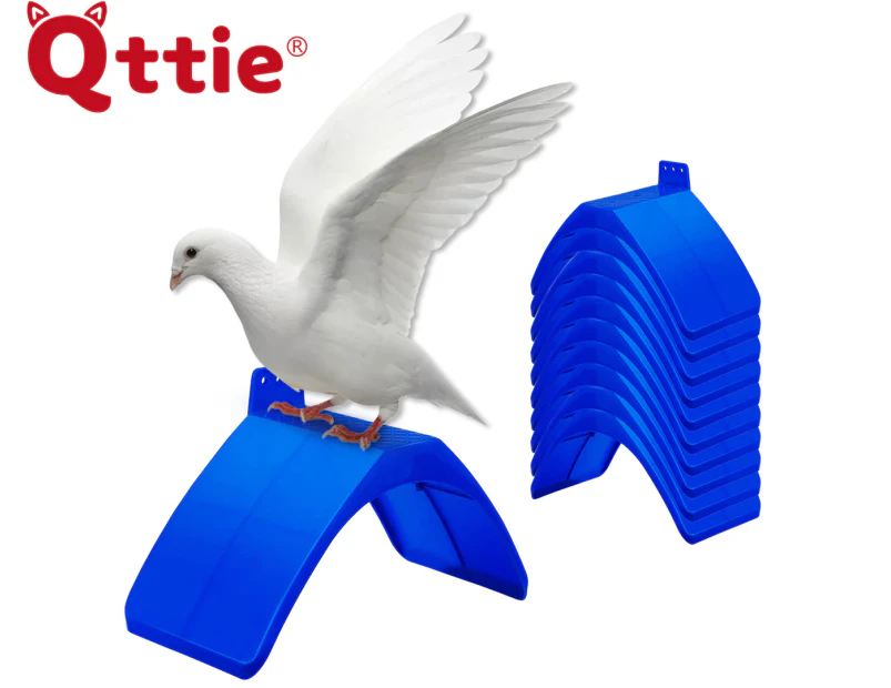 Qttie Pigeon Dove Rest Stand Frame Dwelling Perches Roost Bird Supplies Set 10pcs