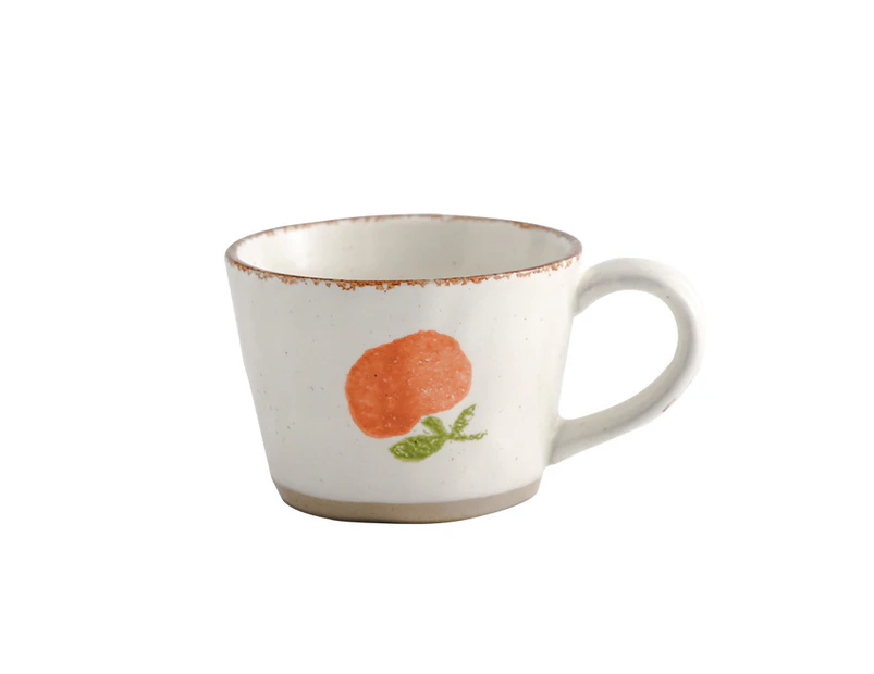 Countryside Simple Porcelain Coffee Mug with Handles