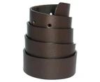 Essential Business West Leather Belt Dressco Tea Brown Pin Buckle Belt - Brown