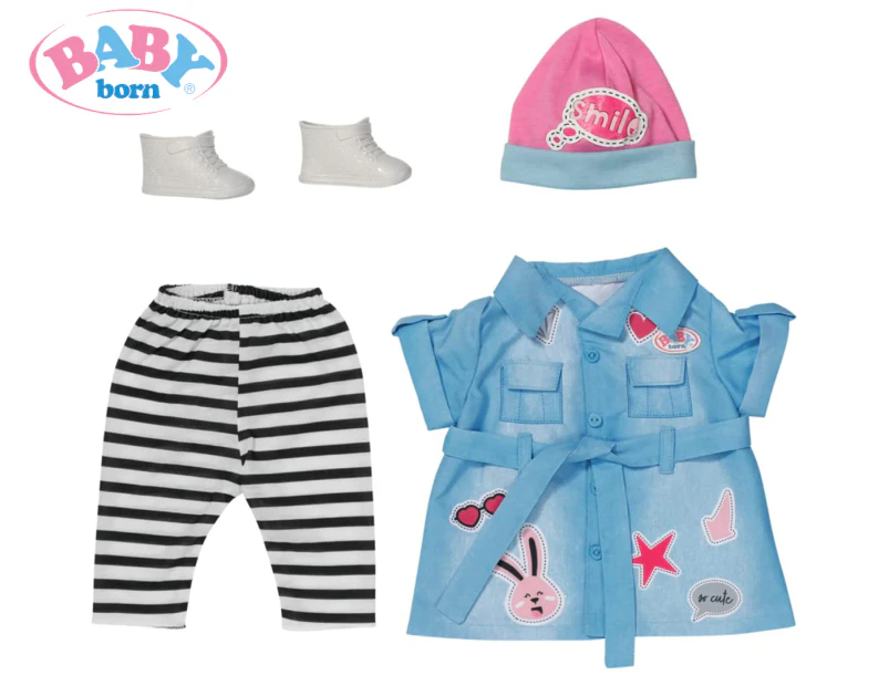 BABY Born 5-Piece Deluxe Jeans Outfit Set