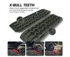 X-BULL 4X4 Recovery Tracks Boards 2PCS Offroad tracks Snow Mud tracks with Mounting Pins Bolts Bag