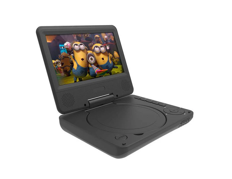 Laser Portable DVD Player 7" - Black