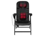 HoMedics Easy Lounge Shiatsu Massaging Lounge Chair - MCS-1210HBK-AU 2