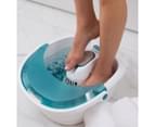HoMedics Bubble Spa Elite Foot Bath - White/Green FB-450H-AU 6