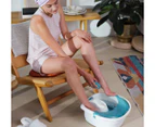 HoMedics Bubble Spa Elite Foot Bath - White/Green FB-450H-AU