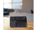 Professional 12/18/24 Slots Makeup Brushes Pouch Cosmetics Organizer for Travel-Black