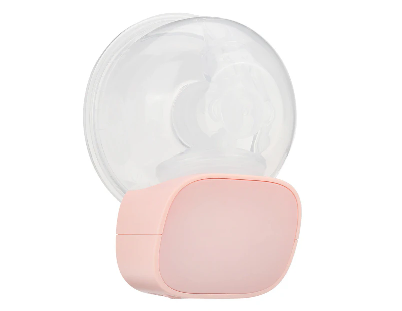 Portable Electric Breast Pump USB Silent Wearable Hands-Free Automatic Milker Gift for Mom Pink