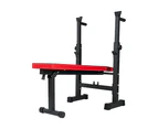 Folding Flat Weight Lifting Bench Body Workout Exercise Machine Home Fitness