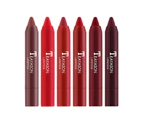 6Pcs Matte Lipsticks Long Lasting Non-stick Cup Moisturizing Women Lip Color Makeup Liner Birthday Gift-B