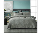 Oslo Olive Quilt Cover Set