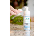 Gaia 150ml Natural Baby New Born Foaming Shampoo & Wash 0m+ Soap Free/Organic