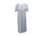 Women's Ladies 100% Cotton Nightie Night Gown Pajamas Pyjamas PJ Sleepwear