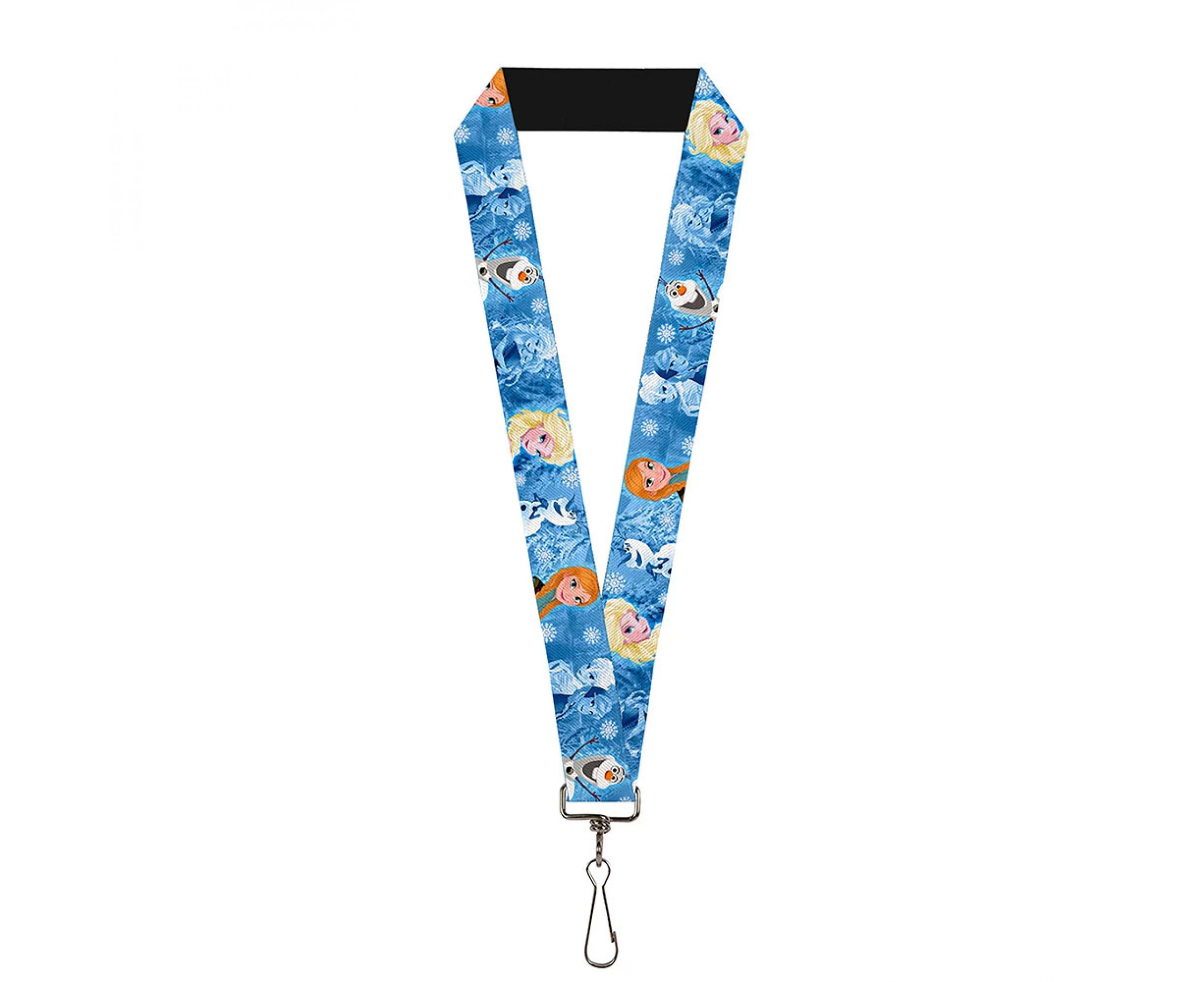 Disney Frozen Character Poses Lanyard