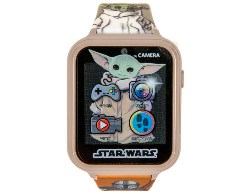 Accutime Star Wars The Mandalorian and The Child Interactive Kids Watch