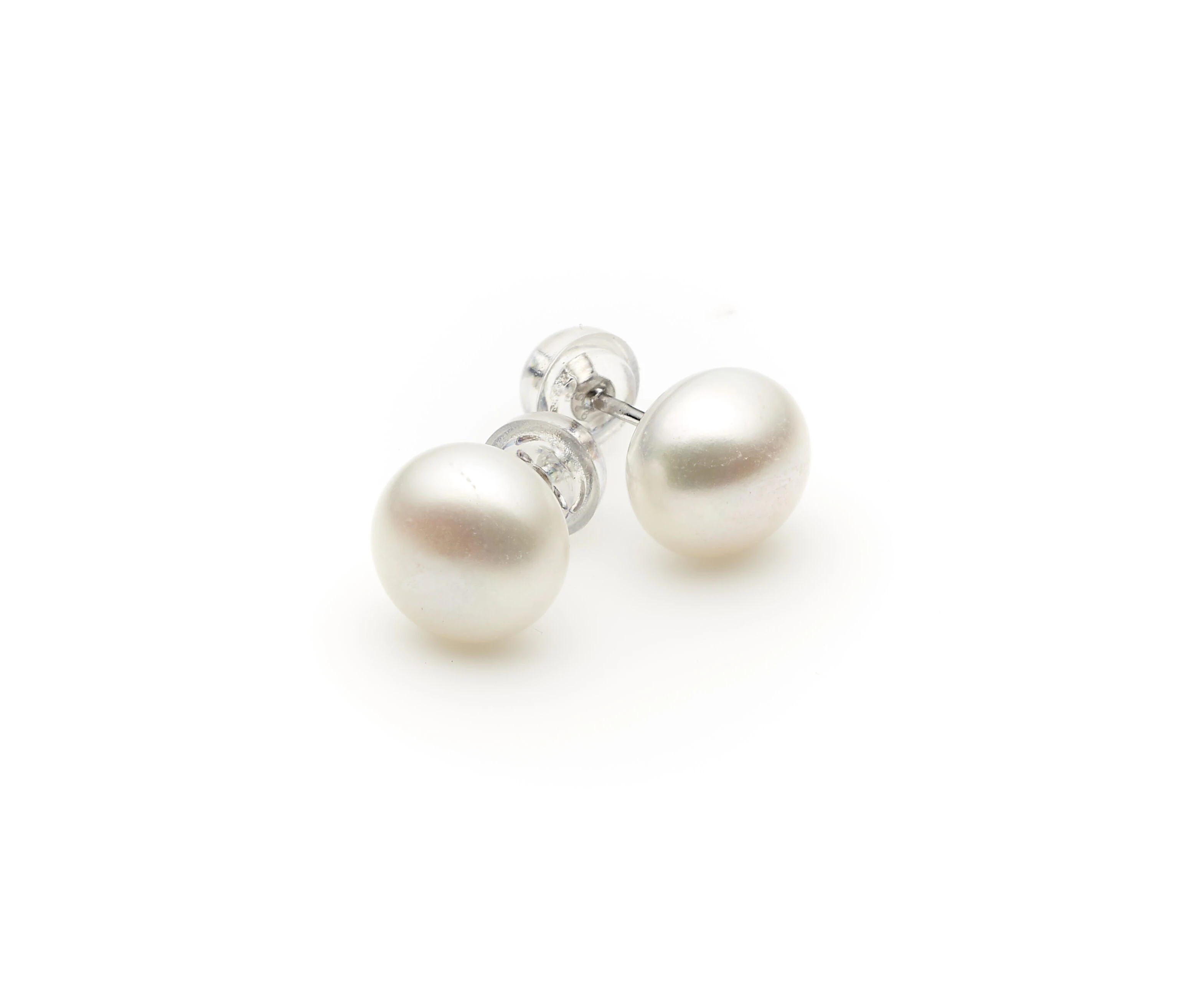 Freshwater White Pearls Esperance Earrings 8-9 mm AAA