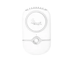 1 Set 3 Gear Wind Eyelash Blower Low Noise ABS Rechargeable Nail Polish Quick Dryer Fan for Women-White