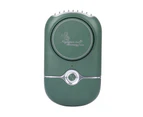 1 Set 3 Gear Wind Eyelash Blower Low Noise ABS Rechargeable Nail Polish Quick Dryer Fan for Women-Green
