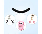 6Pcs/Set Eyelash Curler Pads High Elastic Professional Black Replacement Eyelash Clip Silicone Pads Cosmetic Accessories