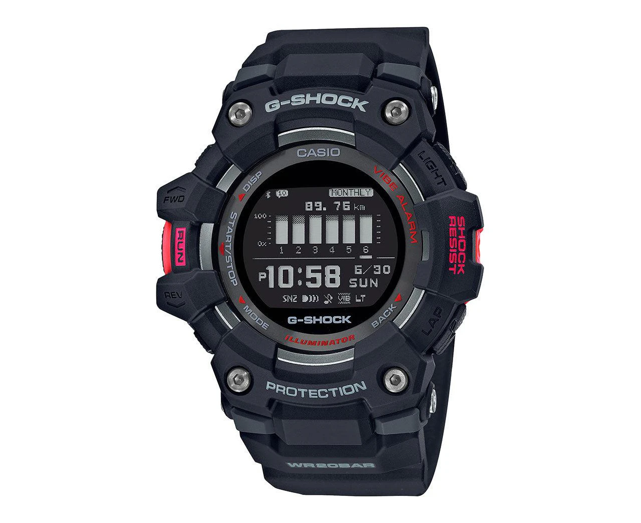 G-Shock G-Squad Distance Data Watch GBD100-1D