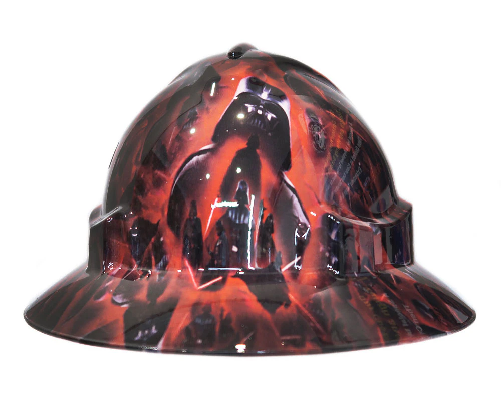 Cool Hard Hats Unisex DARTH VADER Pro Choice Wide Brim Safety Hard Hat